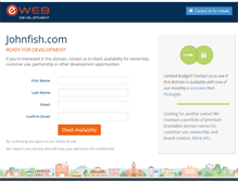 Tablet Screenshot of johnfish.com